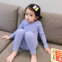 Load image into Gallery viewer, 2 Pieces Set Baby Kid Unisex Solid Color Tops And Pants Wholesale 221214166
