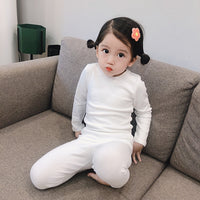 Load image into Gallery viewer, 2 Pieces Set Baby Kid Unisex Solid Color Tops And Pants Wholesale 221214166
