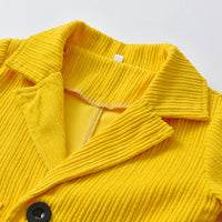 Load image into Gallery viewer, 3 Pieces Set Baby Kid Boys Bow Shirts And Solid Color Jackets Outwears And Pants Wholesale 221214169
