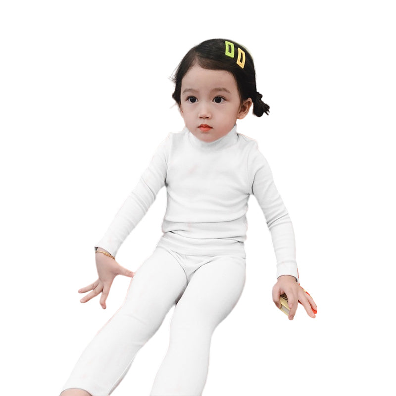 2 Pieces Set Baby Kid Unisex Solid Color Tops And Pants Wholesale 221214170