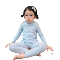 Load image into Gallery viewer, 2 Pieces Set Baby Kid Unisex Solid Color Tops And Pants Wholesale 167113448
