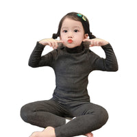 Load image into Gallery viewer, 2 Pieces Set Baby Kid Unisex Solid Color Tops And Pants Wholesale 167113448
