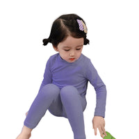 Load image into Gallery viewer, 2 Pieces Set Baby Kid Unisex Solid Color Tops And Pants Wholesale 167113448
