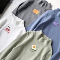 Load image into Gallery viewer, Baby Kid Girls Fruit Print Tops Wholesale 221214172
