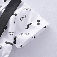 Load image into Gallery viewer, 2 Pieces Set Baby Boys Bow Print Rompers Wholesale 221214182
