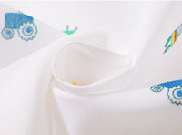 Load image into Gallery viewer, 2 Pieces Set Baby Kid Boys Birthday Party Car Bow Print Shirts And Solid Color Suits Wholesale 221214211
