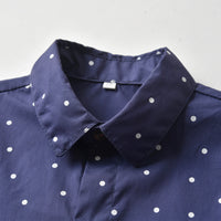 Load image into Gallery viewer, 2 Pieces Set Baby Kid Boys Polka dots Bow Shirts And Solid Color Shorts Wholesale 221214226
