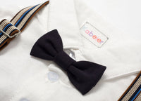 Load image into Gallery viewer, Baby Boys Color-blocking Bow Birthday Party Jumpsuits Wholesale 221214229
