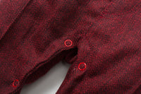 Load image into Gallery viewer, Baby Boys Color-blocking Bow Birthday Party Jumpsuits Wholesale 221214229
