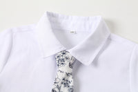 Load image into Gallery viewer, 3 Pieces Set Baby Kid Boys Birthday Party Solid Color Bow Shirts Vests Waistcoats And Pants Wholesale 221214236
