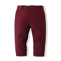 Load image into Gallery viewer, 3 Pieces Set Baby Kid Boys Birthday Party Solid Color Bow Shirts Vests Waistcoats And Pants Wholesale 221214236
