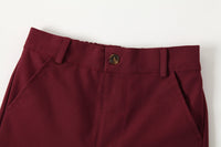 Load image into Gallery viewer, 3 Pieces Set Baby Kid Boys Birthday Party Solid Color Bow Shirts Vests Waistcoats And Pants Wholesale 221214236
