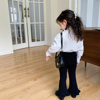 Load image into Gallery viewer, Baby Kid Girls Solid Color Pants Wholesale 221214254
