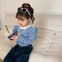Load image into Gallery viewer, Baby Kid Girls Striped Tops Wholesale 221214257
