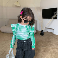 Load image into Gallery viewer, Baby Kid Girls Striped Tops Wholesale 221214257

