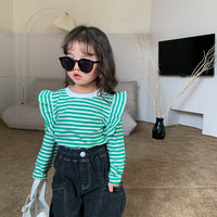 Load image into Gallery viewer, Baby Kid Girls Striped Tops Wholesale 221214257
