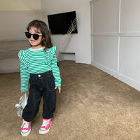 Load image into Gallery viewer, Baby Kid Girls Striped Tops Wholesale 221214257
