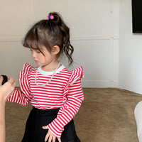 Load image into Gallery viewer, Baby Kid Girls Striped Tops Wholesale 221214257
