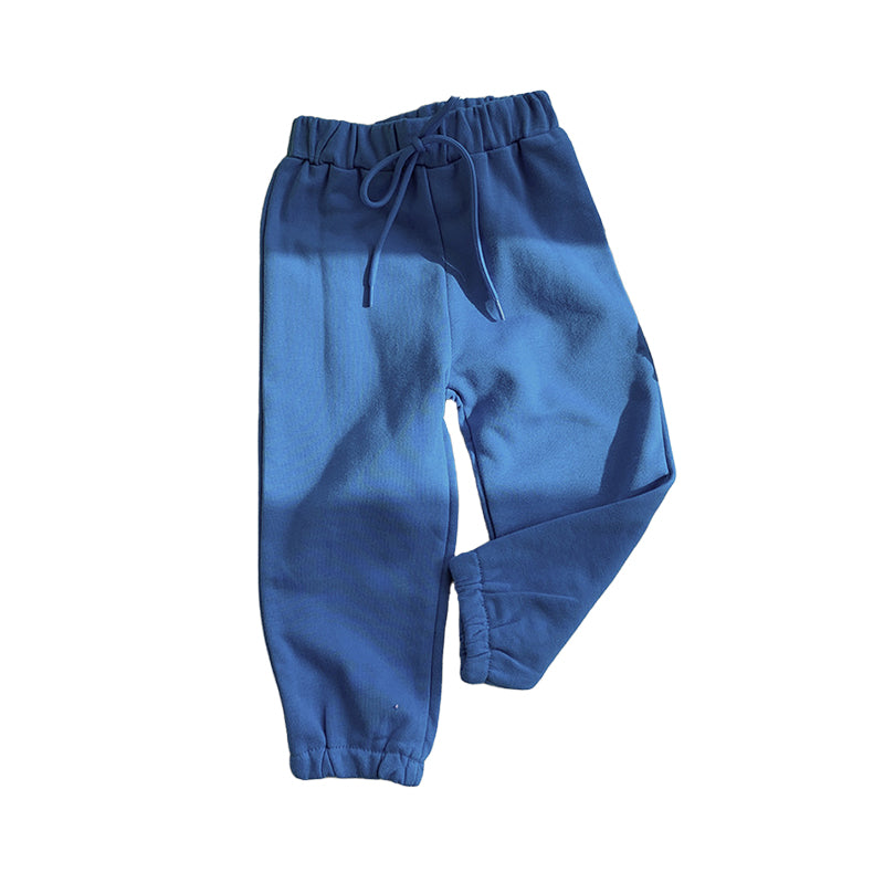 Baby Kid Unisex Solid Color Pants Wholesale 221214299