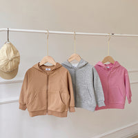 Load image into Gallery viewer, Baby Kid Unisex Solid Color Jackets Outwears Wholesale 221214304
