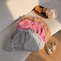Load image into Gallery viewer, Baby Kid Unisex Solid Color Jackets Outwears Wholesale 221214304
