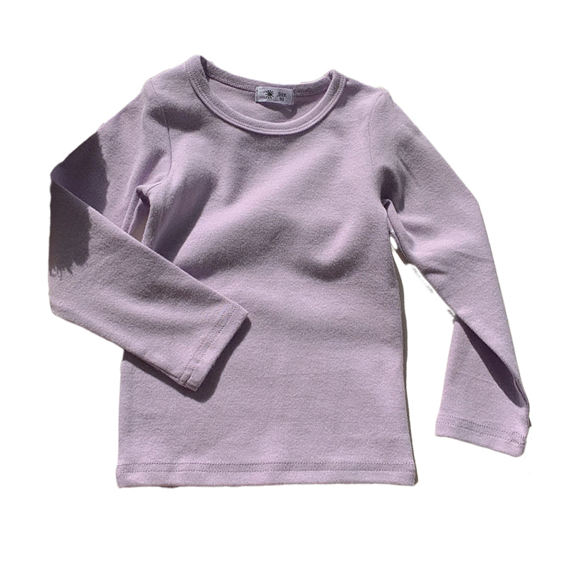 Baby Kid Unisex Solid Color Tops Wholesale 891313444