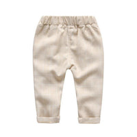 Load image into Gallery viewer, 3 Pieces Set Baby Kid Boys Birthday Solid Color Bow Shirts Checked Vests Waistcoats And Pants Wholesale 22121433
