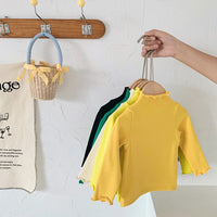 Load image into Gallery viewer, Baby Kid Girls Solid Color Tops Wholesale 221214338
