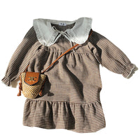 Load image into Gallery viewer, Baby Kid Girls Checked Dresses Wholesale 221214349
