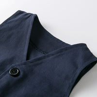 Load image into Gallery viewer, 3 Pieces Set Baby Boys Birthday Party Solid Color Vests Waistcoats Bow Rompers And Pants Wholesale 22121435
