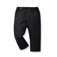 Load image into Gallery viewer, 3 Pieces Set Baby Kid Boys Birthday Party Solid Color Bow Shirts Checked Vests Waistcoats And Pants Wholesale 221214366
