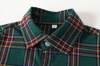 Load image into Gallery viewer, 2 Pieces Set Baby Kid Boys Birthday Party Checked Bow Shirts And Solid Color Jumpsuits Wholesale 221214369
