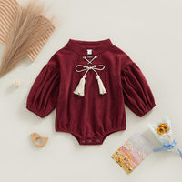 Load image into Gallery viewer, Baby Girls Solid Color Rompers Wholesale 221214372
