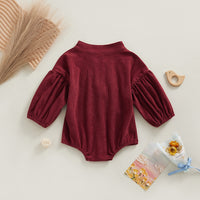 Load image into Gallery viewer, Baby Girls Solid Color Rompers Wholesale 221214372
