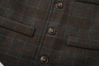 Load image into Gallery viewer, 3 Pieces Set Baby Kid Boys Birthday Party Bow Shirts Checked Vests Waistcoats And Pants Wholesale 221214406
