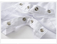 Load image into Gallery viewer, 2 Pieces Set Baby Boys Birthday Solid Color Bow Rompers Wholesale 22121441
