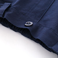 Load image into Gallery viewer, 2 Pieces Set Baby Boys Color-blocking Rompers And Solid Color Shorts Wholesale 22121442
