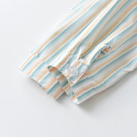 Load image into Gallery viewer, 2 Pieces Set Baby Kid Big Kid Boys Striped Checked Bow Shirts And Pants Wholesale 221214422

