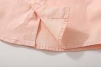 Load image into Gallery viewer, 2 Pieces Set Baby Kid Boys Birthday Party Solid Color Bow Shirts And Jumpsuits Wholesale 221214464
