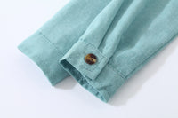 Load image into Gallery viewer, 2 Pieces Set Baby Kid Boys Birthday Party Solid Color Bow Shirts And Jumpsuits Wholesale 221214465
