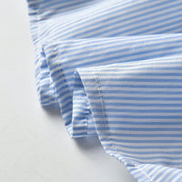 Load image into Gallery viewer, 2 Pieces Set Baby Kid Boys Birthday Party Striped Bow Shirts And Solid Color Rompers Wholesale 22121449
