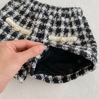 Load image into Gallery viewer, 2 Pieces Set Baby Girls Checked Jackets Outwears And Shorts Wholesale 221214559
