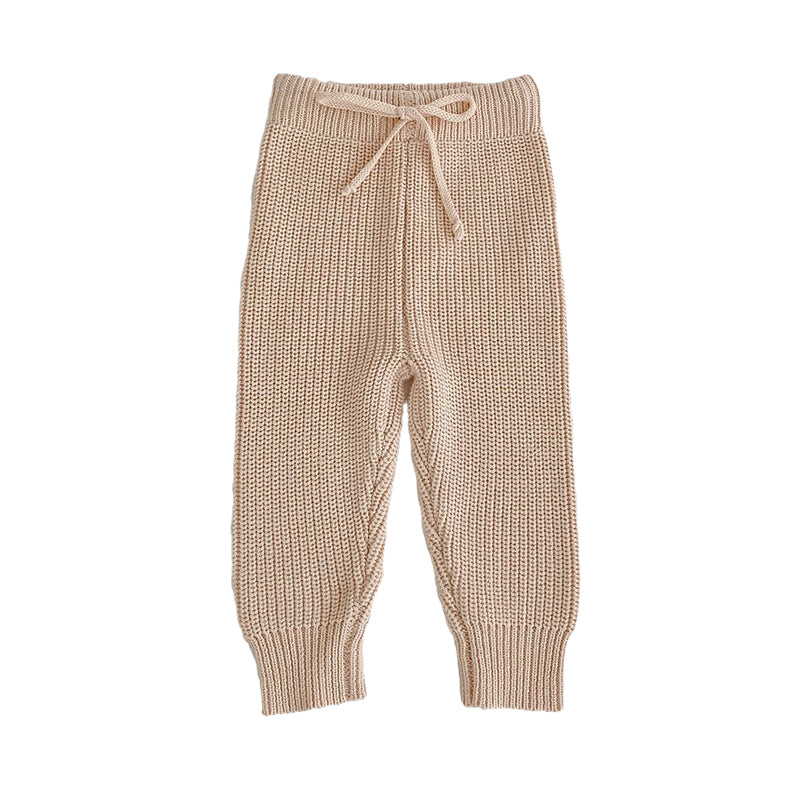 Baby Unisex Solid Color Pants Wholesale 221214587