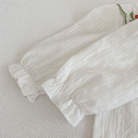 Load image into Gallery viewer, 2 Pieces Set Baby Girls Solid Color Blouses And Cartoon Rompers Wholesale 221214618
