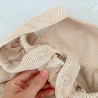 Load image into Gallery viewer, 2 Pieces Set Baby Girls Solid Color Blouses And Cartoon Rompers Wholesale 221214618
