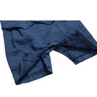 Load image into Gallery viewer, Baby Boys Color-blocking Bow Rompers Wholesale 22121467
