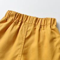 Load image into Gallery viewer, 2 Pieces Set Baby Kid Boys Animals Cartoon Print Shirts And Solid Color Shorts Wholesale 22121469
