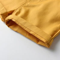 Load image into Gallery viewer, 2 Pieces Set Baby Kid Boys Animals Cartoon Print Shirts And Solid Color Shorts Wholesale 22121469
