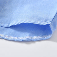 Load image into Gallery viewer, 2 Pieces Set Baby Kid Boys Birthday Checked Bow Shirts And Solid Color Rompers Wholesale 22121476
