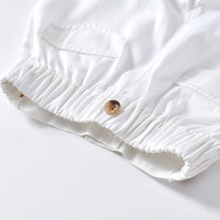 Load image into Gallery viewer, 2 Pieces Set Baby Kid Boys Birthday Checked Bow Shirts And Solid Color Rompers Wholesale 22121476
